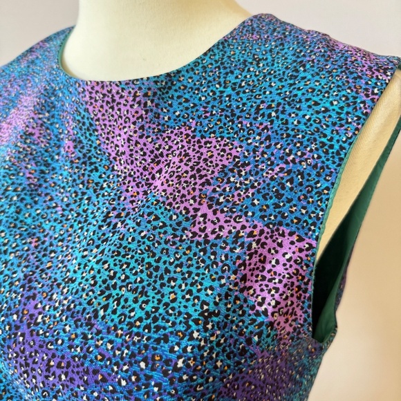 NANETTE LEPORE DRESS 100% SILK SHEATH LINED SUMMER PARTY POCKETS WEDDING GUEST 6 - Picture 8 of 10